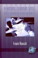 Cover of: Planning, common sense, and superior performance