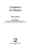 Cover of: Computers for libraries