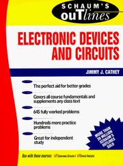 Cover of: Schaum's Outline of Electronic Devices and Circuits
