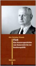 Cover of: Flick: eine Konzerngeschichte vom Kaiserreich bis zur Bundesrepublik