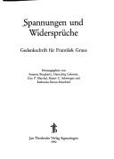 Cover of: Spannungen und Widersprüche: Gedenkschrift für František Graus