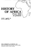 Cover of History of Africa