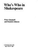 Cover of: Who's who in Shakespeare