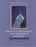 Cover of: Financial Reporting and Statement Analysis.