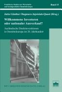 Cover of: Willkommene Investoren oder nationaler Ausverkauf? by Jutta Günther, Dagmara Jajeśniak-Quast (Hrsg.).