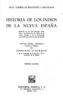 Cover of: Historia de los indios de la Nueva España by Toribio Motolinía, Toribio Motolinía