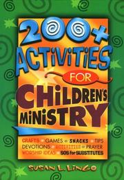 Cover of: 200+ activities for children's ministry