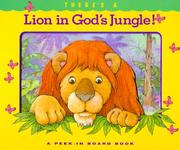 Cover of: There's a Lion in God's Jungle (Peek-in Board Book Series) by 