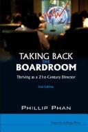 Cover of: Taking back the boardroom by Phillip Hin Choi Phan