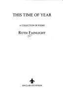Cover of: This time of year | Ruth Fainlight