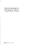 Cover of: Toyo Ito (Architectural Monographs No 41)