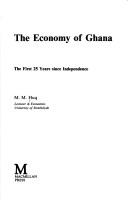 Cover of: The economy of Ghana: the first 25 years since independence