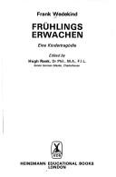 Cover of: Frühlings Erwachen by Frank Wedekind, Frank Wedekind