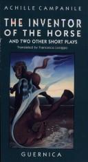 Cover of: The inventor of the horse and two other short plays