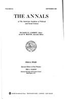 Cover of: Small Wars (Annals of the American Academy of Political and Social Science) by William J. Olson, William J. Olson