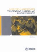 Cover of: Older people in emergencies: considerations for action and policy development