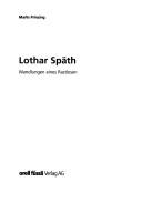 Cover of: Lothar Späth: Wandlungen eines Rastlosen