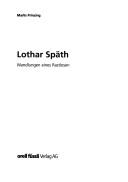 Cover of: Lothar Späth by Marlis Prinzing