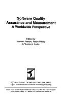 Cover of: Software Quality Assurance and Measurement: Worldwide Perspective