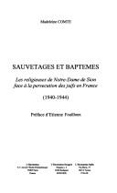 Cover of: Sauvetages et baptêmes by Madeleine Comte