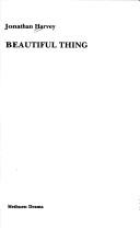 Cover of: Beautiful Thing by Jonathan Harvey
