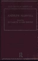 Cover of: Andrew Marvell, the critical heritage