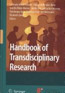 Cover of: Handbook of transdisciplinary research