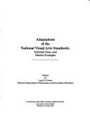 Cover of: Adaptations of the National Visual Arts Standards by Larry Peeno, Larry Peeno