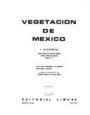 Cover of: Vegetación de México