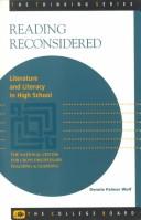 Cover of: Reading reconsidered: literature and literacy in high school
