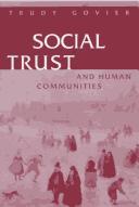 Cover of: Social trust and human communities