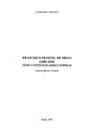 Cover of: Francisco Manuel de Melo (1608-1666): textos y contextos del barroco peninsular