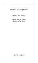 Cover of: Teoría del miedo by Leopoldo María Panero