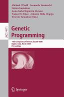 Cover of: Genetic programming by EuroGP 2008 (2008 Naples, Italy)
