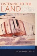 Cover of: Listening to the land: Native American literary responses to the landscape