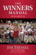 Cover of: The winners manual by Jim Tressel
