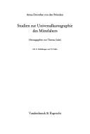 Cover of: Studien zur Universalkartographie des Mittelalters