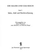 Cover of: Die Salier und das Reich.