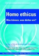 Front cover of Homo ethicus by Catherine Atkinson