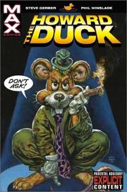 Cover of: Howard The Duck by Steve Gerber