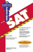 Cover of: Pass key to the SAT by Green, Sharon