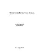 Cover of: Conceitos de literatura e cultura