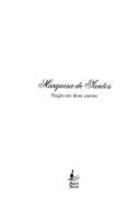 Cover of: Marquesa de Santos: ficção em doze contos