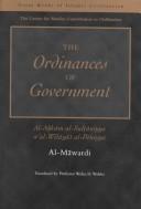 The ordinances of government by ʻAlī ibn Muḥammad Māwardī, Al- Mawardi, al- Mawardi