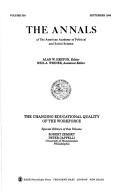 Cover of: The Changing Educational Quality of the (Annals of the American Academy of Political and Social Science) by 
