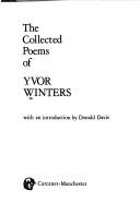 Cover of: collected poems of Yvor Winters