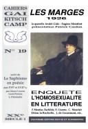 Cover of: Une enquête de la revue Les marges, mars-avril 1926.