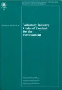 Cover of: Voluntary industry codes of conduct for the environment