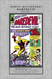 Cover of: Marvel Masterworks: Daredevil, Vol. 1