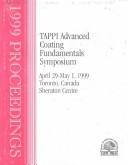 Cover of: Tappi Advanced Coating Fundamentals Symposium: 1999 Proceedings